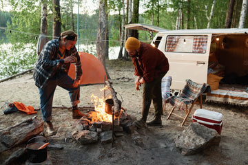 Eating while camping