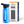 Load image into Gallery viewer, Prep-Right Survival Water Filter Bottle in Blue in front of Prep-Right Survival Water Filter Bottle Box - Open One Handed
