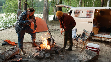 Eating while camping